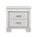 Allura White LED Nightstand - 1916W-4 - Lara Furniture