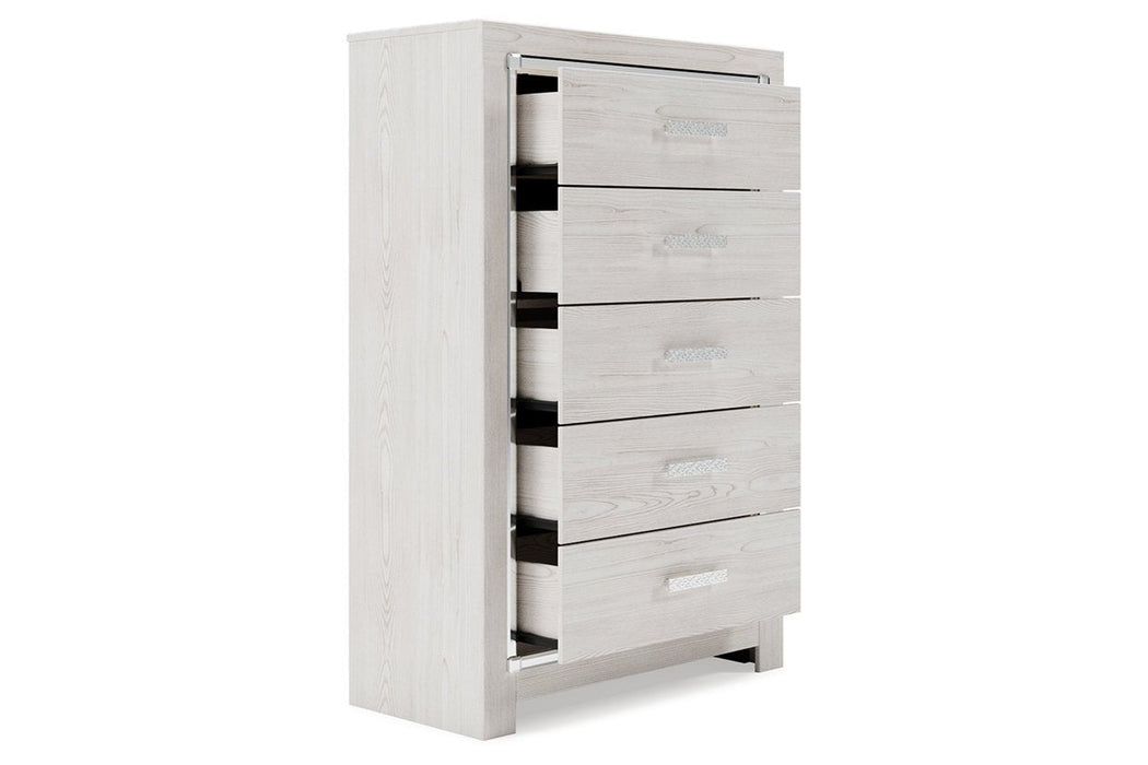 Altyra White Chest of Drawers - B2640-46 - Lara Furniture