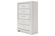 Altyra White Chest of Drawers - B2640-46 - Lara Furniture