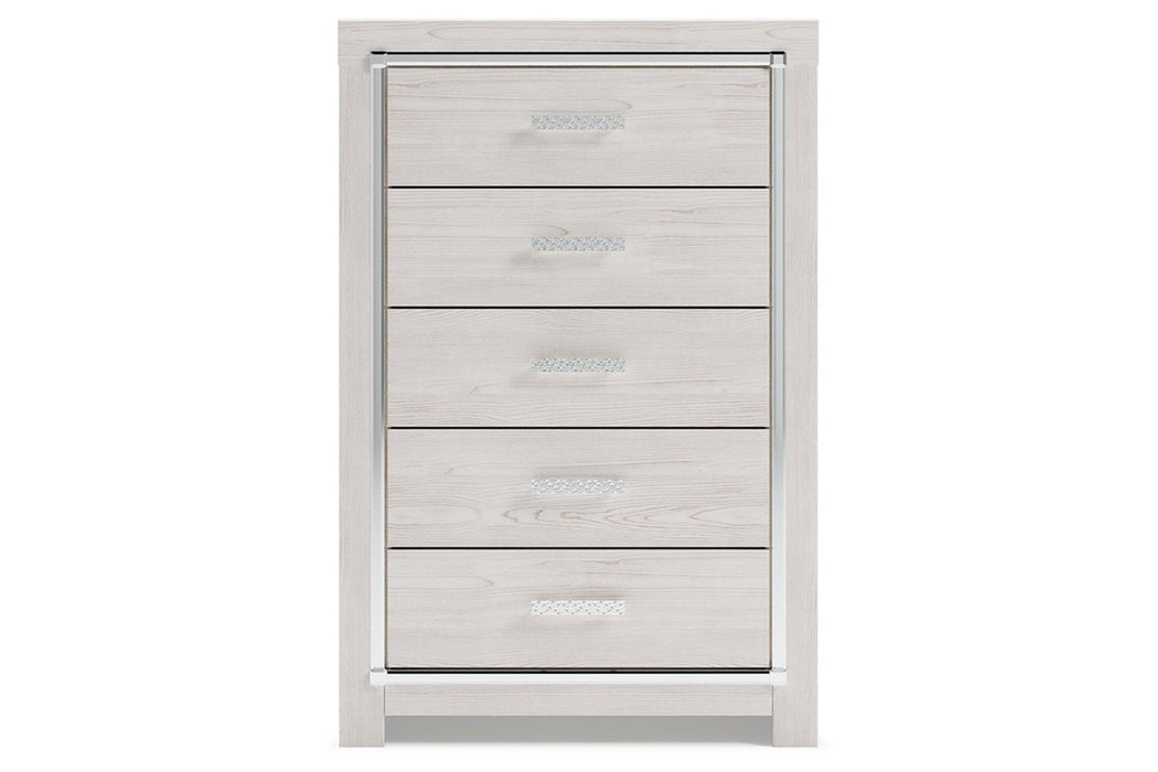 Altyra White Chest of Drawers - B2640-46 - Lara Furniture