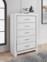 Altyra White Chest of Drawers - B2640-46 - Lara Furniture