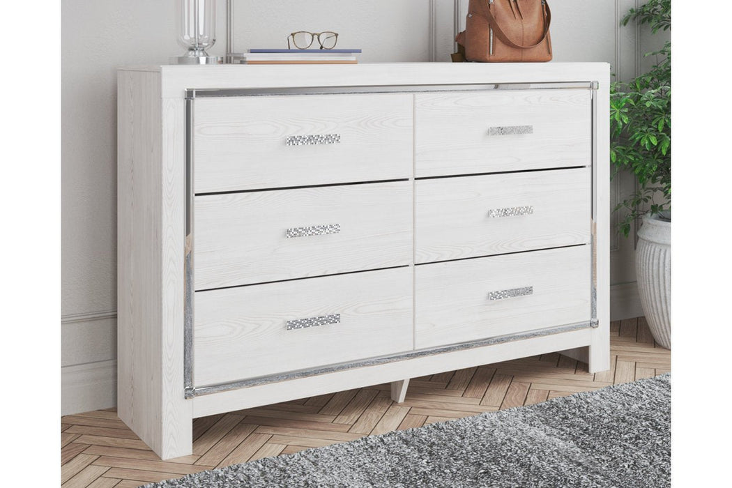 Altyra White Dresser - B2640-31 - Lara Furniture