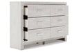 Altyra White Dresser - B2640-31 - Lara Furniture