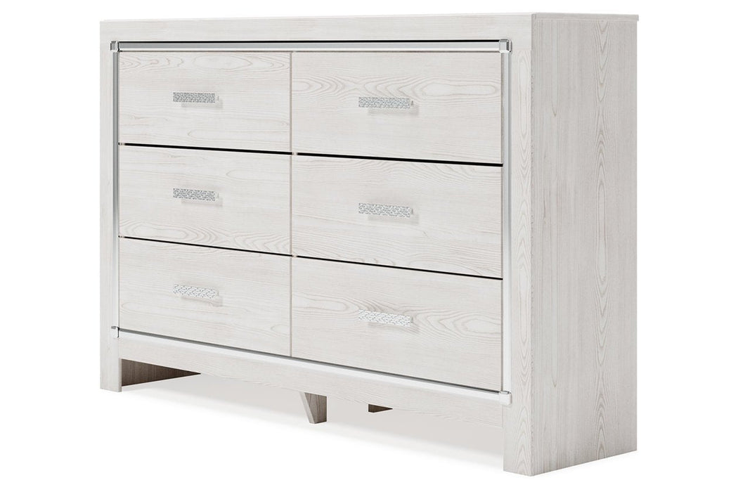 Altyra White Dresser - B2640-31 - Lara Furniture