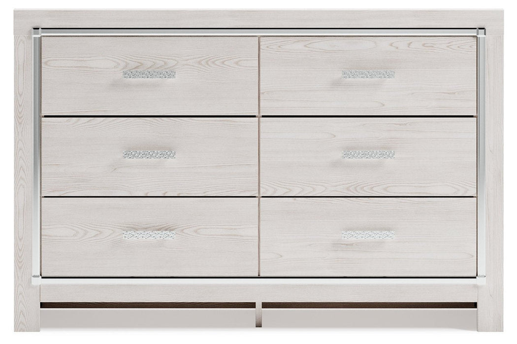 Altyra White Dresser - B2640-31 - Lara Furniture