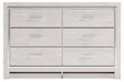 Altyra White Dresser - B2640-31 - Lara Furniture