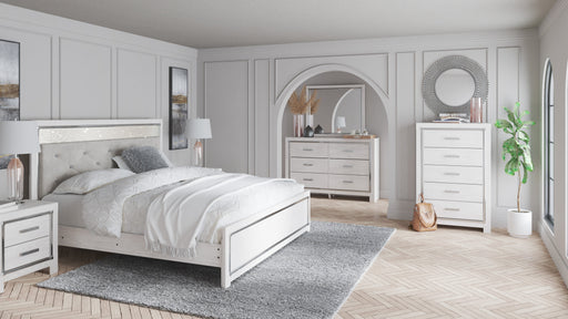 Altyra White Panel Bedroom Set - Lara Furniture