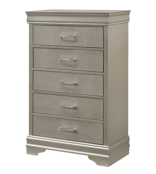 Amalia Gold Chest - B6910-4 - Lara Furniture