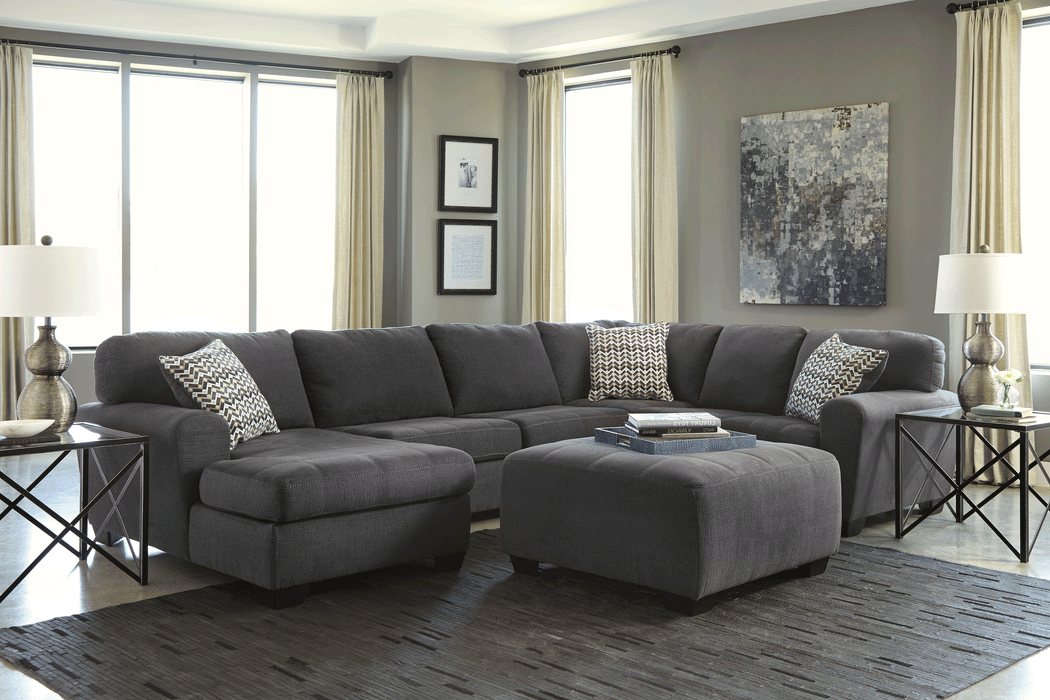 Ambee Slate LAF Sectional - Lara Furniture