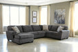 Ambee Slate LAF Sectional - Lara Furniture