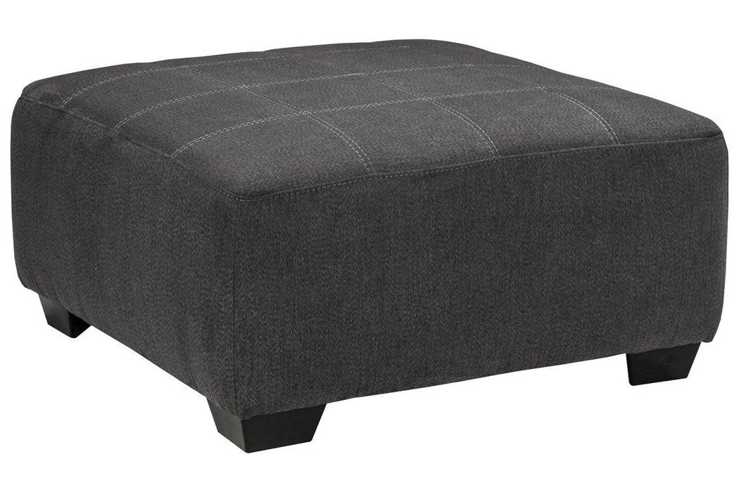 Ambee Slate Oversized Accent Ottoman - 2862008 - Lara Furniture