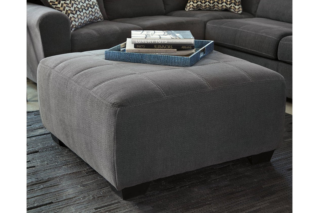 Ambee Slate Oversized Accent Ottoman - 2862008 - Lara Furniture