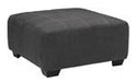 Ambee Slate Oversized Accent Ottoman - 2862008 - Lara Furniture