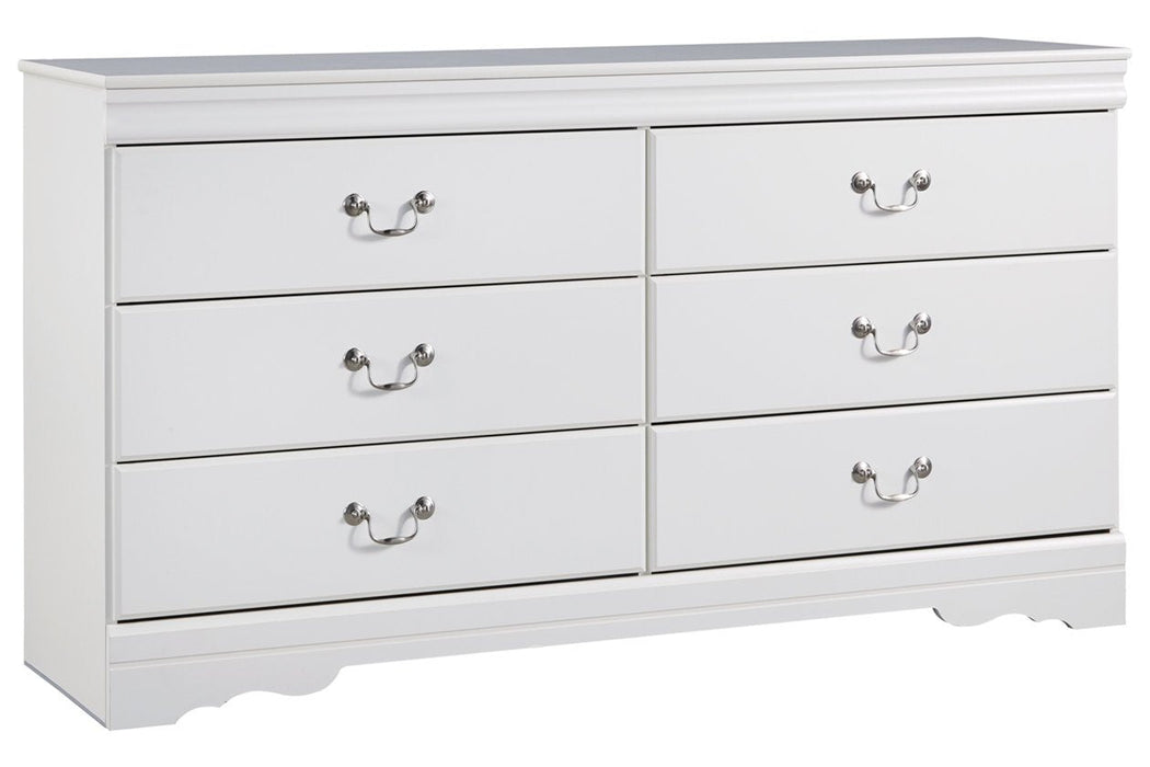 Anarasia White Dresser - B129-31 - Lara Furniture