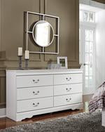 Anarasia White Dresser - B129-31 - Lara Furniture