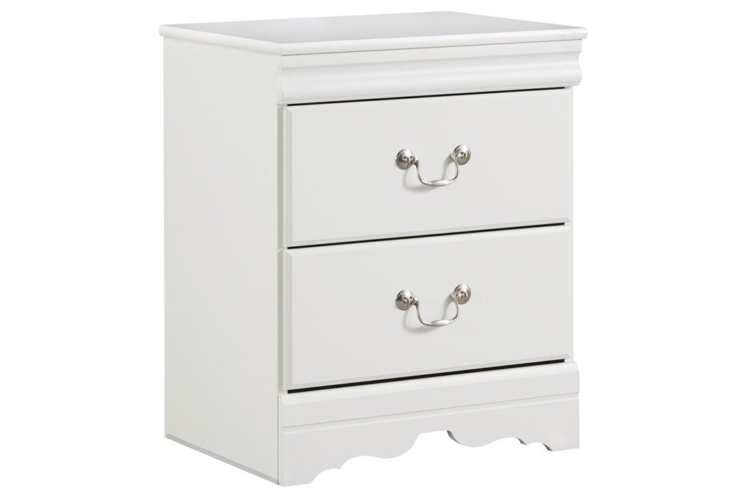 Anarasia White Nightstand - B129-92 - Lara Furniture