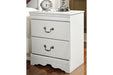 Anarasia White Nightstand - B129-92 - Lara Furniture