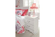 Anarasia White Nightstand - B129-92 - Lara Furniture