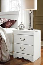 Anarasia White Nightstand - B129-92 - Lara Furniture