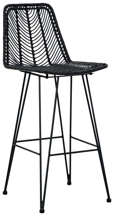 Angentree Bar Height Bar Stool (Set of 2) - D434-130 - Lara Furniture