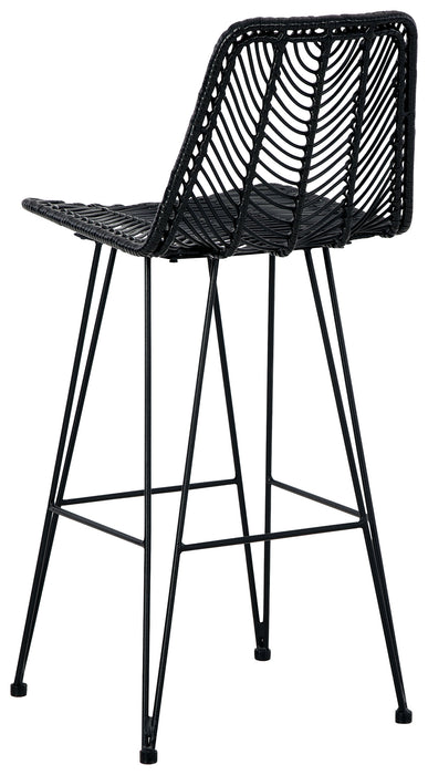 Angentree Bar Height Bar Stool (Set of 2) - D434-130 - Lara Furniture