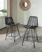 Angentree Counter Height Bar Stool (Set of 2) - D434-124 - Lara Furniture