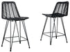 Angentree Counter Height Bar Stool (Set of 2) - D434-124 - Lara Furniture