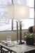 Aniela Silver Finish Table Lamp (Set of 2) - L204054 - Lara Furniture