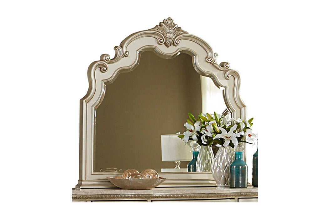 Antoinetta Champagne Mirror - 1919NC-6 - Lara Furniture