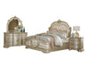 Antoinetta Champagne Panel Bedroom Set - Lara Furniture