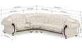 Apolo Sectional Pearl - i21496 - Lara Furniture