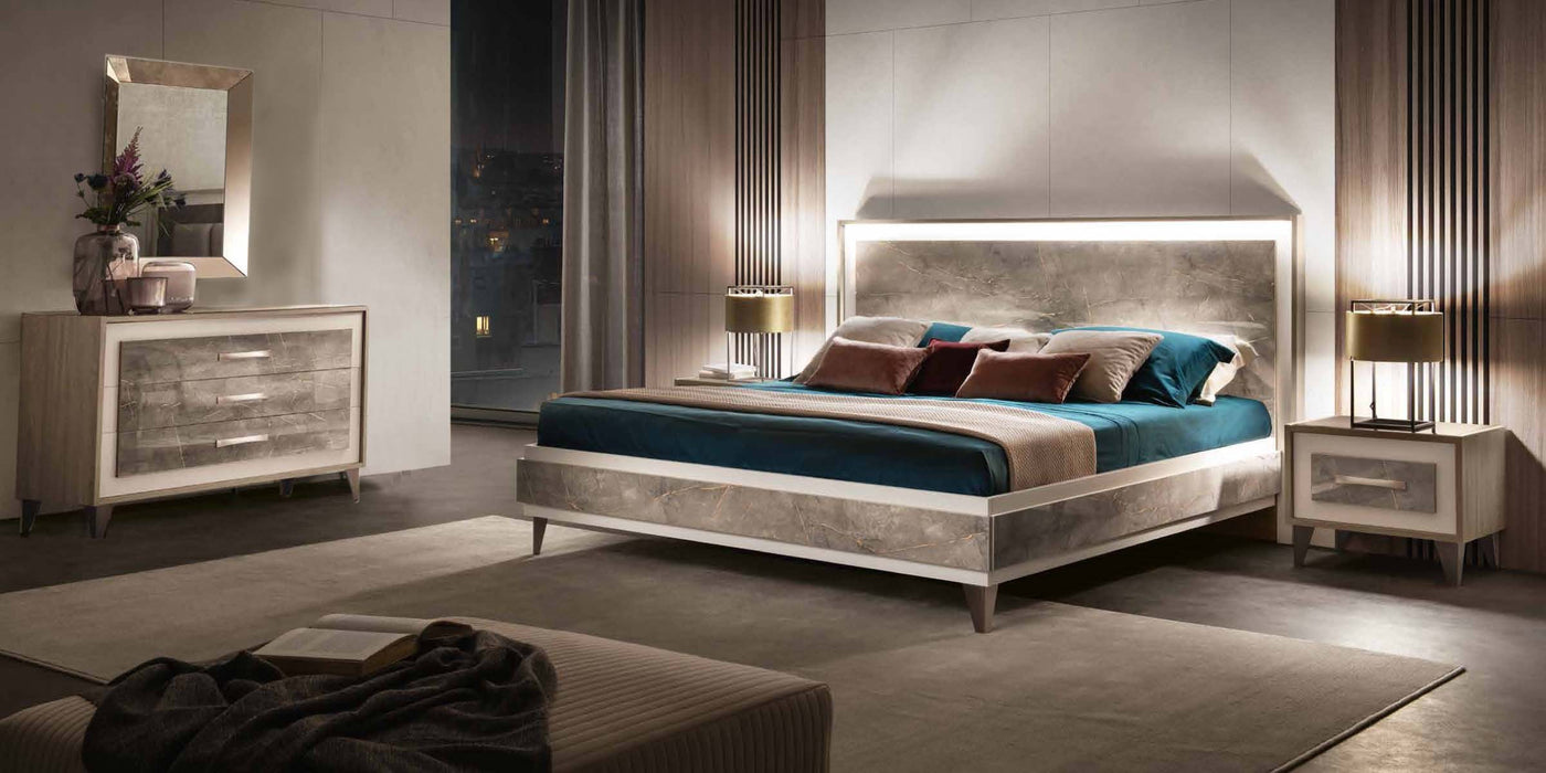 Arredoambra Bed By Arredoclassic Queen - Lara Furniture