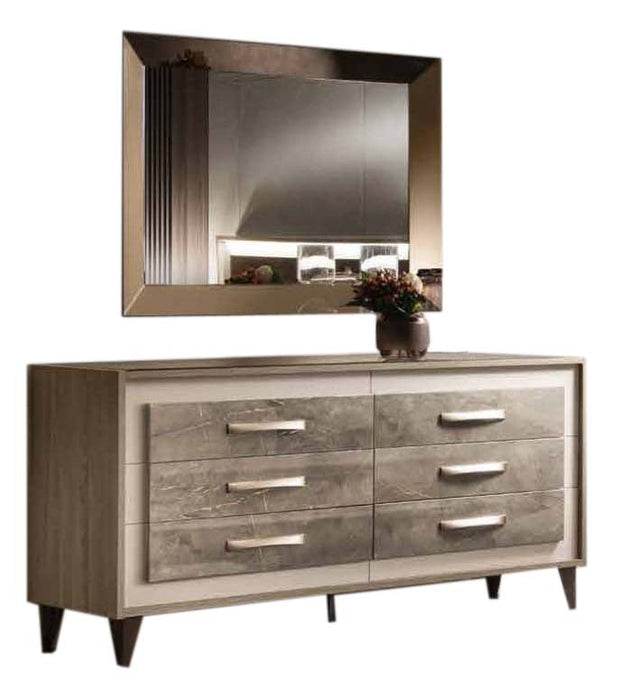 Arredoambra Double Dresser / Mirror Set - Lara Furniture