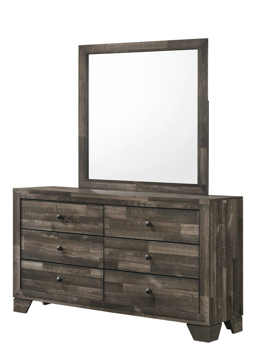 Atticus Brown Platform Bedroom Set - Lara Furniture