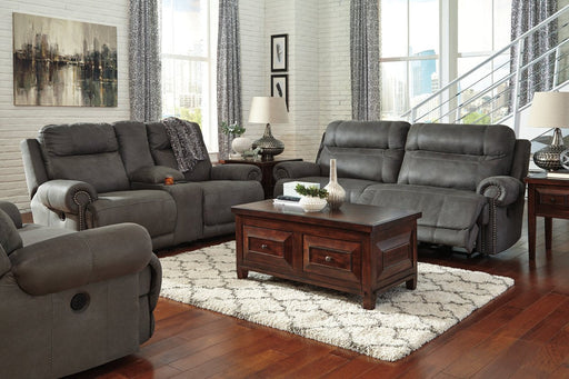 Austere Gray Reclining Set - Lara Furniture