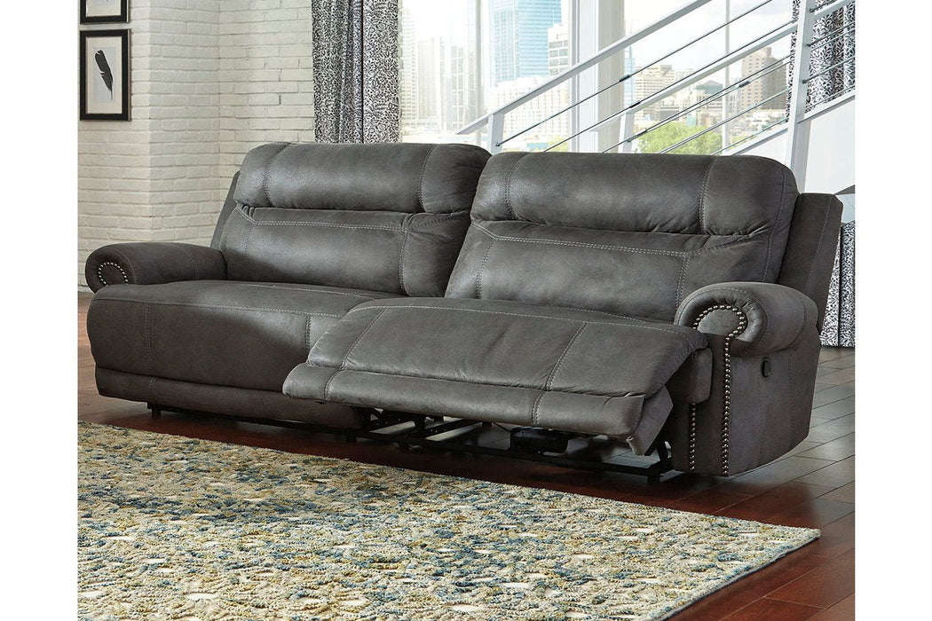 Austere Gray Reclining Sofa - 3840181 - Lara Furniture