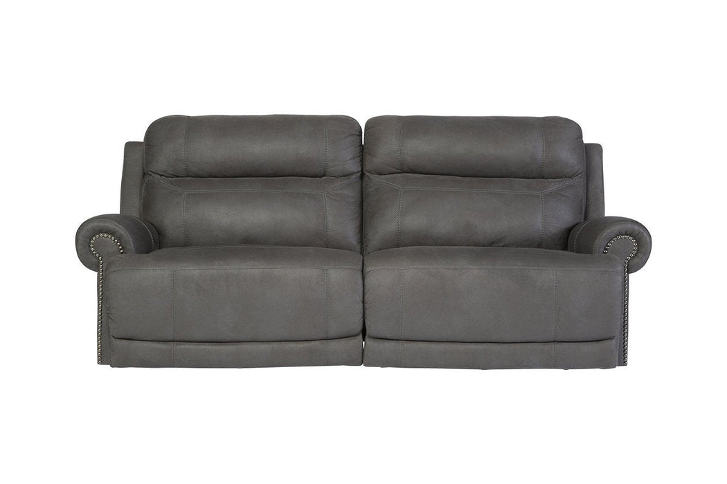 Austere Gray Reclining Sofa - 3840181 - Lara Furniture