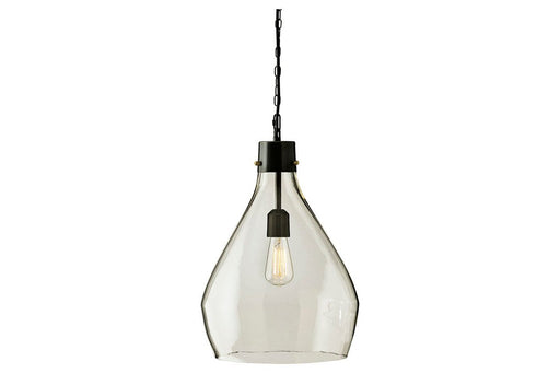 Avalbane Clear/Gray Pendant Light - L000468 - Lara Furniture