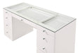 Avery White Vanity - Lara Furniture