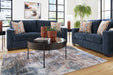 Aviemore Sofa and Loveseat in Ink - PKG020880