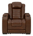 Backtrack Chocolate Power Recliner - U2800413 - Lara Furniture