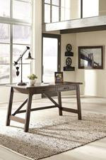 Baldridge Rustic Brown Home Office Desk - H675-44 - Lara Furniture