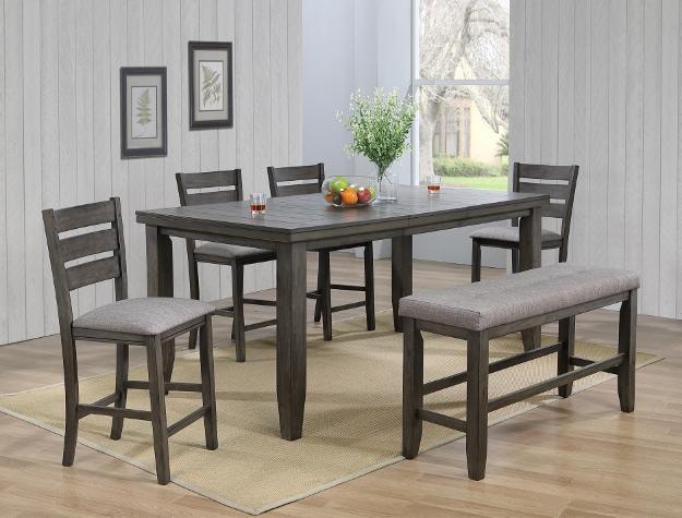 Bardstown Gray Counter Height Table - 2752GY-T-4278 - Lara Furniture