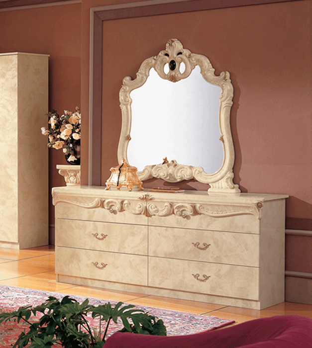 Barocco Dressers Ivory Set - Lara Furniture