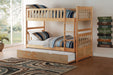 Bartly Pine Twin/Twin Bunk Bed | B2043 - Lara Furniture