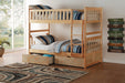 Bartly Pine Twin/Twin Bunk Bed | B2043 - Lara Furniture