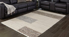 Barus Beige/Brown/Gray 5' x 7' Rug - R406402