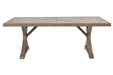 Beachcroft Beige Dining Table with Umbrella Option - P791-625 - Lara Furniture