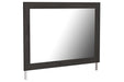 Belachime Black Bedroom Mirror - B2589-36 - Lara Furniture