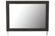 Belachime Black Bedroom Mirror - B2589-36 - Lara Furniture